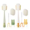 5 In 1 Multipurpose Cup Brush Long Handle Design For Bottles Mugs Efficient Cleaning With Durability Bristles Homes Kitchen Office Use