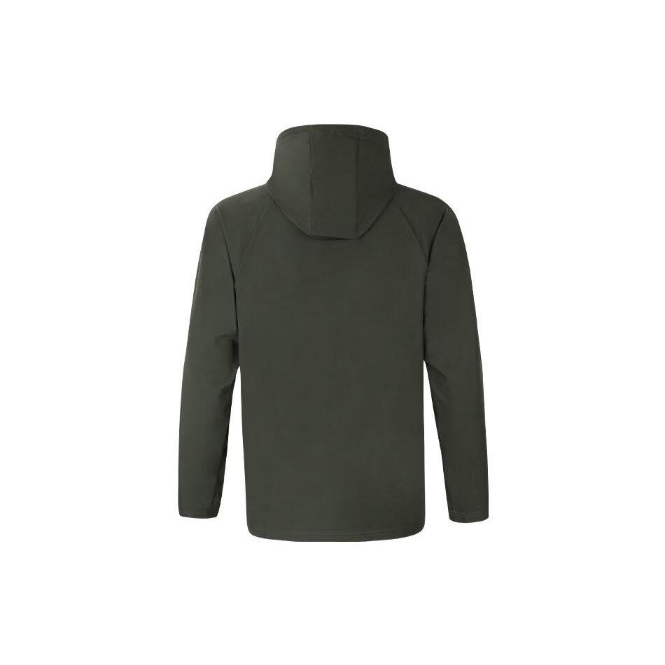 Under Armour Solid Color Hooded Zip-Up Sports Jacket Men Jackets Green 1376967-310