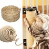 Sfoară Naturală de Sisal Rezistentă Răzuitor de Pisici Sfoară de Înlocuire pentru Stâlp de Zgâriat Pisici Meșteșuguri DIY Grădinărit