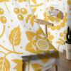 Perdele Tulle cu Flori cu Ramuri Galbene pentru Dormitor Perdele Voile Moderne Decor pentru Casă Perdele pentru Fereastră