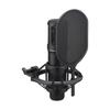 Yamaha YCM705 B Cardioid Condenser Microphone for and Home Black Recording, Streaming, Recording,