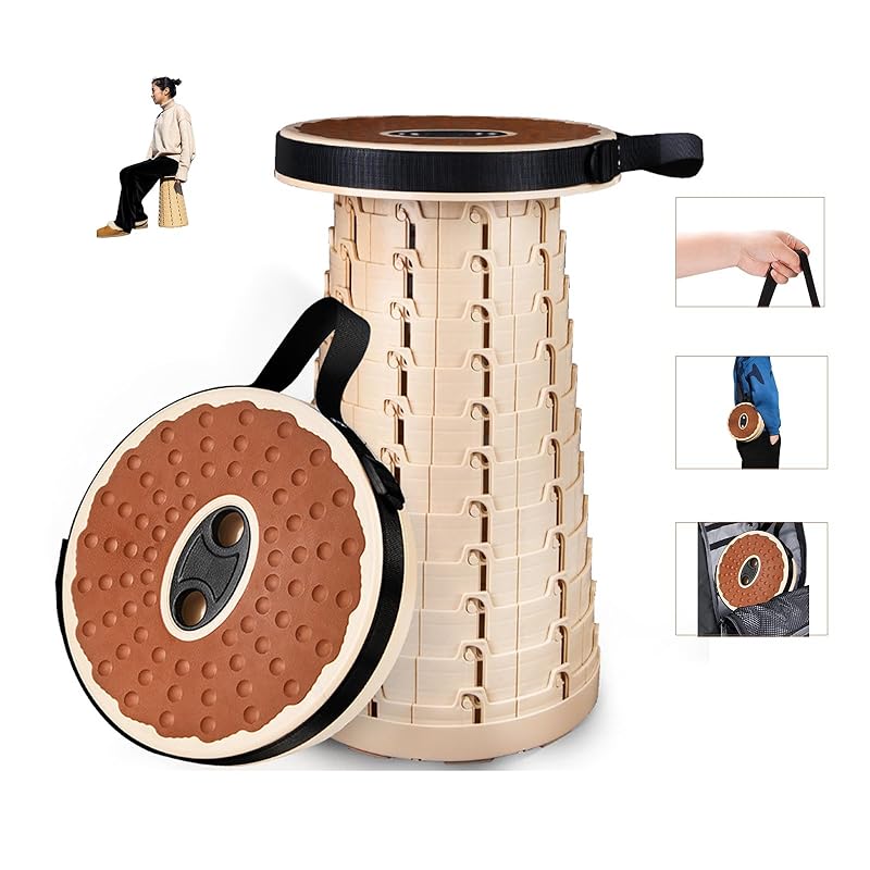 

Poxvalzor [Load capacity 250KG] Folding chair outdoor chair camp chair Telescoping compact Fashionable lightweight Convenient to carry waterproof