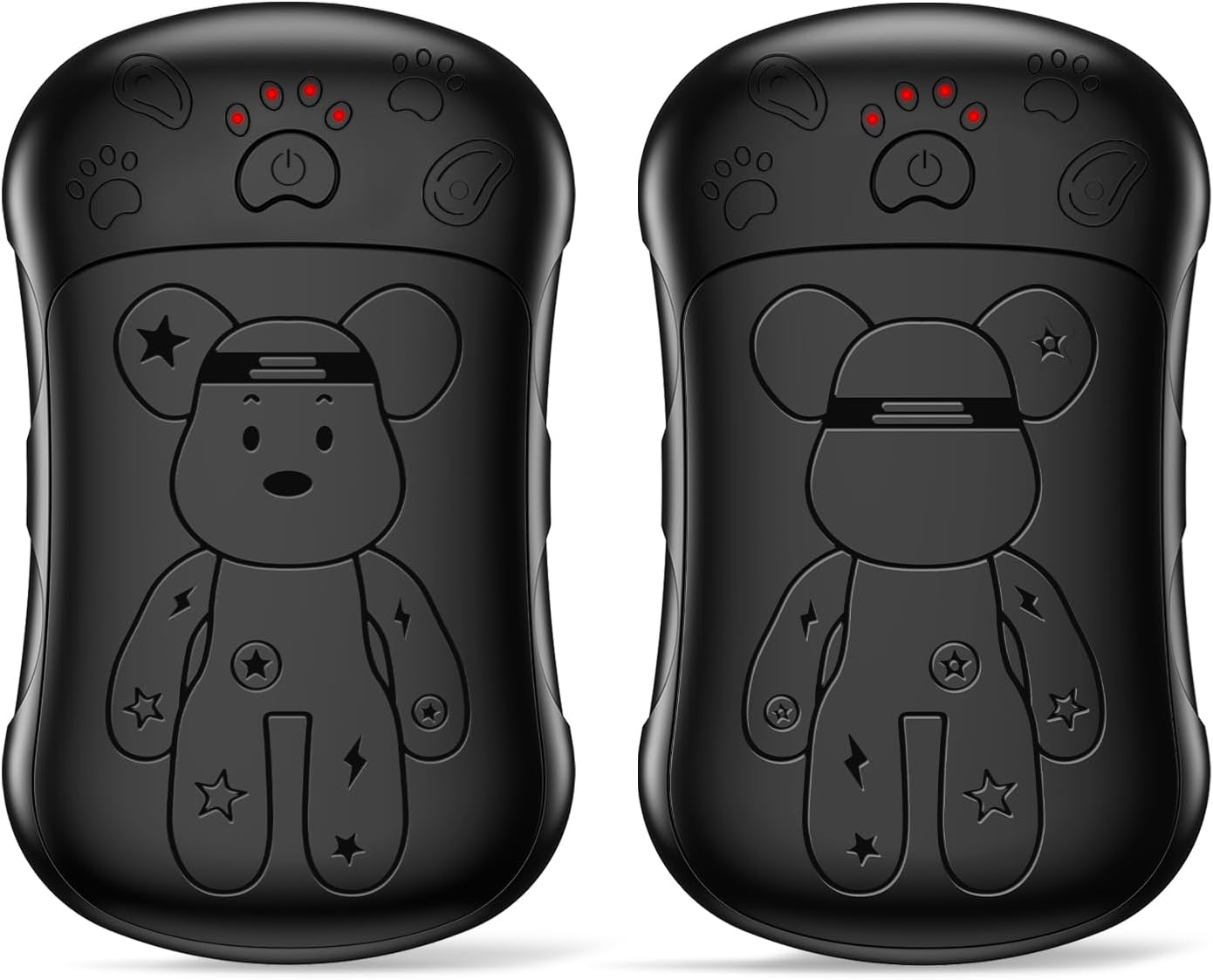 

Перезаряжаемые грелки для рук, 2 в 1 электрическая грелка для рук 6000 мАч портативные карманные грелки двухстороннее безопасное отопление, зимние подарки для мужчин, женщин и детей чёрный