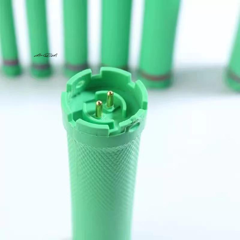 24V 110mm Digital Hair Curling Iron Perm Rods Electric Heated Rollers for Wavy Hair Styling Tools for Salon Barber Use