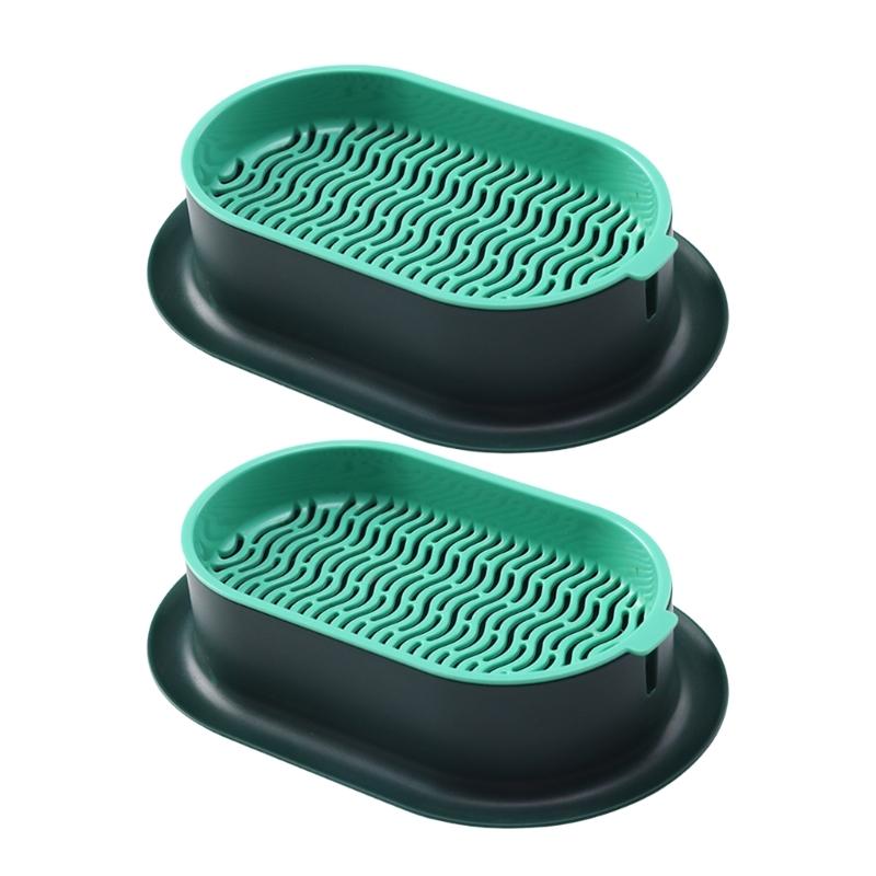 

Миска с травой для кошек Горшки для травы для кошек с большой вместимостью Лотки для проращивания травы для кошек для посадки в помещении и на улице