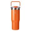 CARRY BOTTLE Dual Flow Tragegriff Strohhalm Becher 950ml Vakuum Edelstahl 2-in-1 Flasche Edelstahl Becher