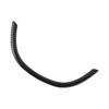 Steering Wheel Panel Cover Decor Sticker Strip Trim Fit for 5 Series F10 2011‑2017Carbon Fiber Style Glossy Black