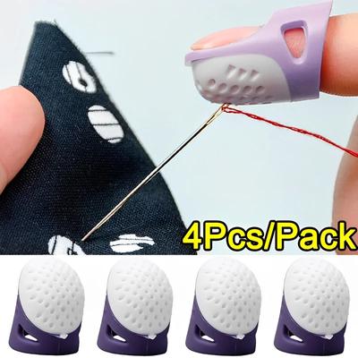 Silikon Anti-Rutsch-Fingerhut Haushalt Nähen DIY Werkzeuge Schutz Quilten Handwerk Zubehör Medium Große Fingerhut Patchwork