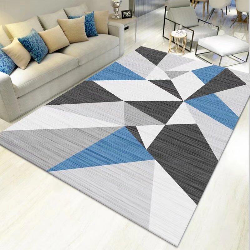 Protiskluzová rohožka před vchodem Omyvatelná Severský styl Obývací pokoj Geometrický KOBEREC DO OBÝVACÍHO POKOJE Ložnice Dekorace Kobereček do salonu Skládací