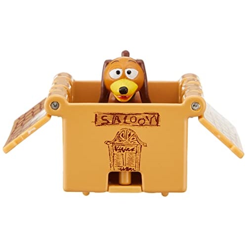 Tomica Dream Tomica Ride On Toy Story TS-08 Slinky Dog & Cardboard Toy Box