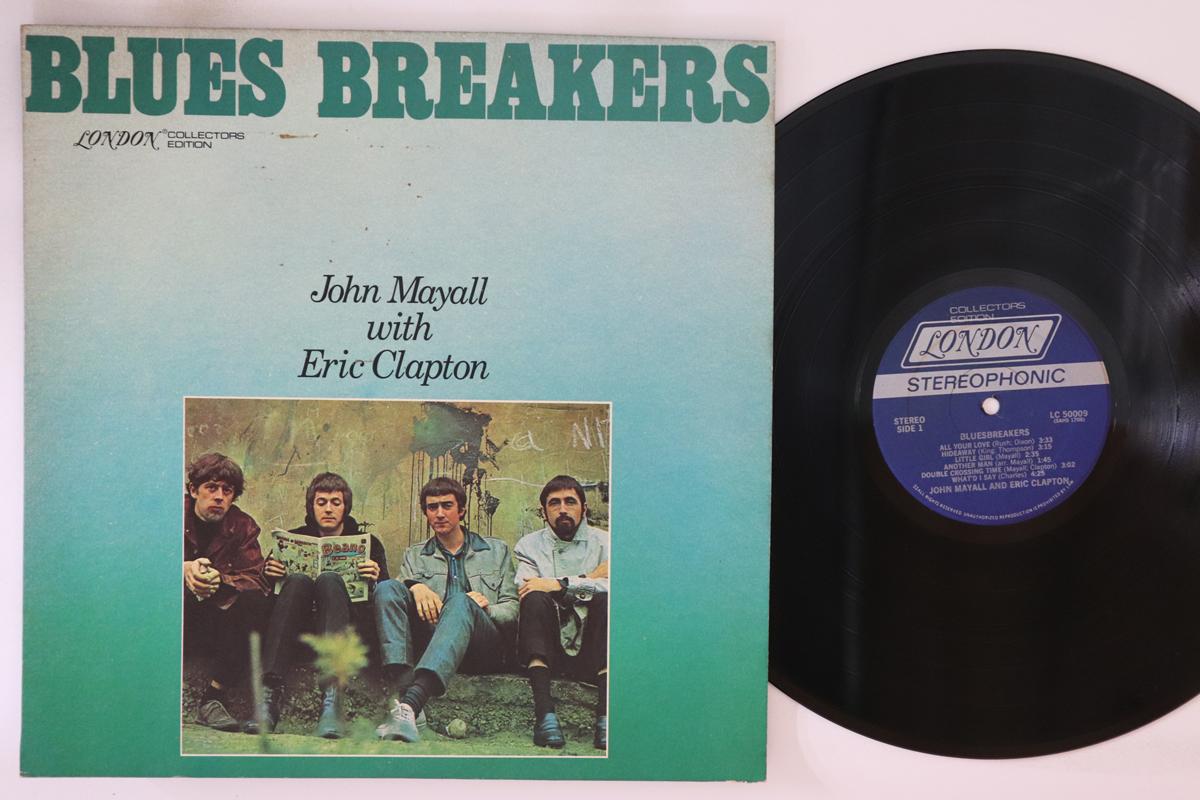 

LP Record JOHN MAYALL, ERIC CLAPTON - Blues Breakers LC50009 LONDON 1977 US Rock Used