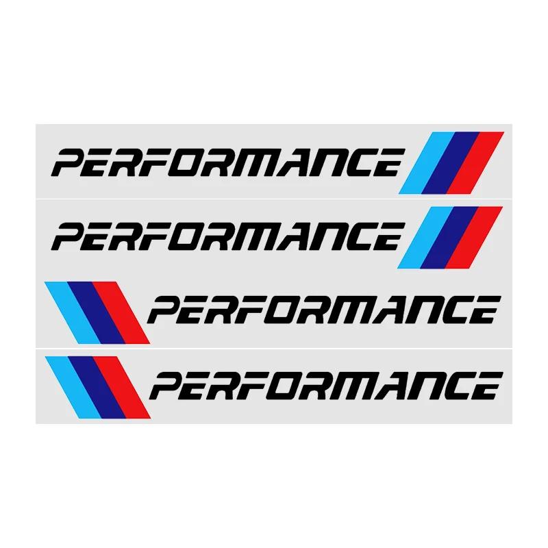

4Pcs Car Door Handle Decoration Sticker Wiper Decal Car Accessories For BMW M Power Performance M3 M5 X1 X3 X5 X6 E46 E39 E36 E6 performance Black