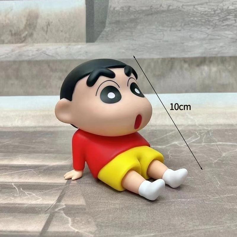 Crayon Shin-chan Handyhalter Handyständer Schreibtischornament Schreibtischfigur Schreibtischzubehör Cartoon-Ornament