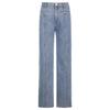 Retro Five Pointed Star Straight Women Jeans European and American Style Design Slim Fit Leg Length All Match Pants