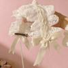 Lolita Headband Gift Lolita Hair Accessories Sweet Lace Hairband Coplay Photo Props Bowknot Ribbon Headwear Female