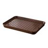 Double-layer Leaking Drain Tray Household Drain Tray Bowl and Chopsticks Tea Cup Rectangular Storage Tray