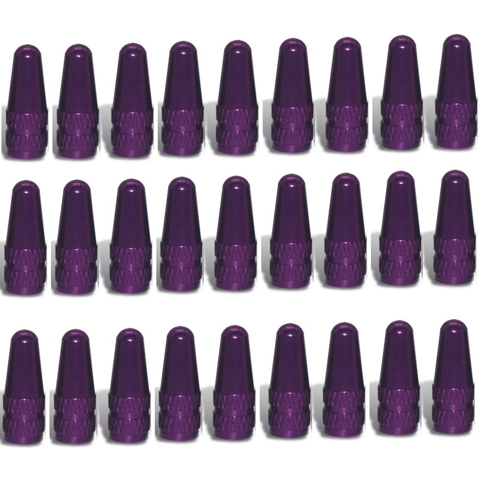 10 Pcs / Set Aluminum Alloy Road MTB Track Racing Bike Tube Tyre Bicycle Tire Wheel French Valve cap Presta AIR Valve Caps