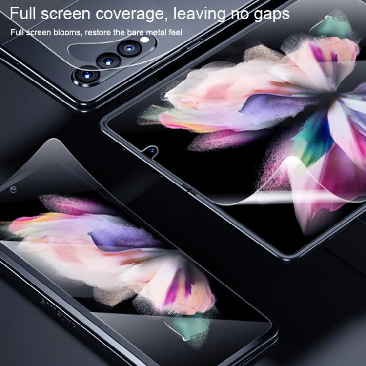 Full Screen Protector Explosion-proof Hydrogel Film For Samsung Galaxy Z Fold3 5G(Big Screen)