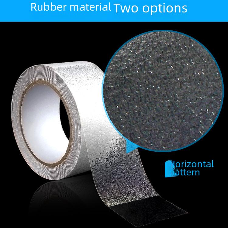 „Przezroczysta, odporna na zużycie taśma antypoślizgowa do schodów w łazienkach i prysznicach”