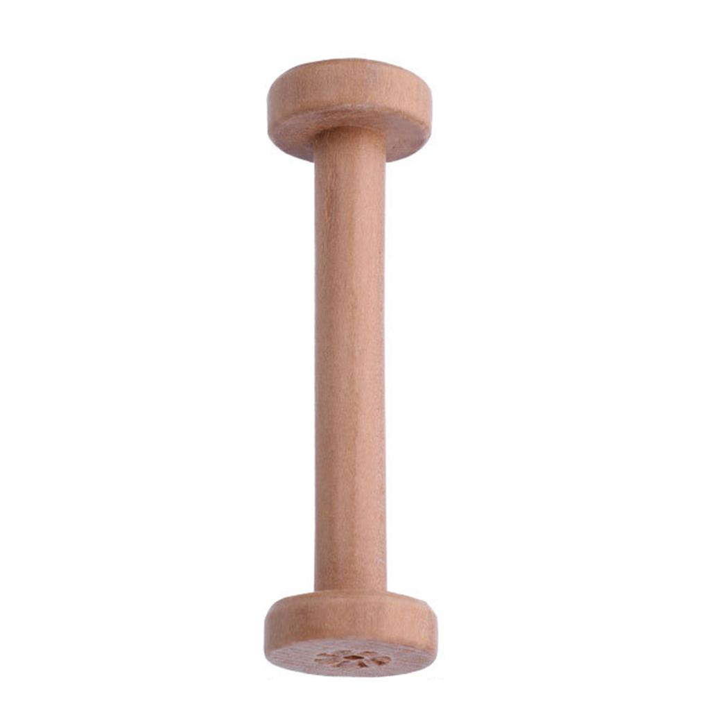 10Pcs Wood Thread Bobbins Wood Thread Spools Embroidery Thread Spool Wood Thread Winders for Sewing Thread