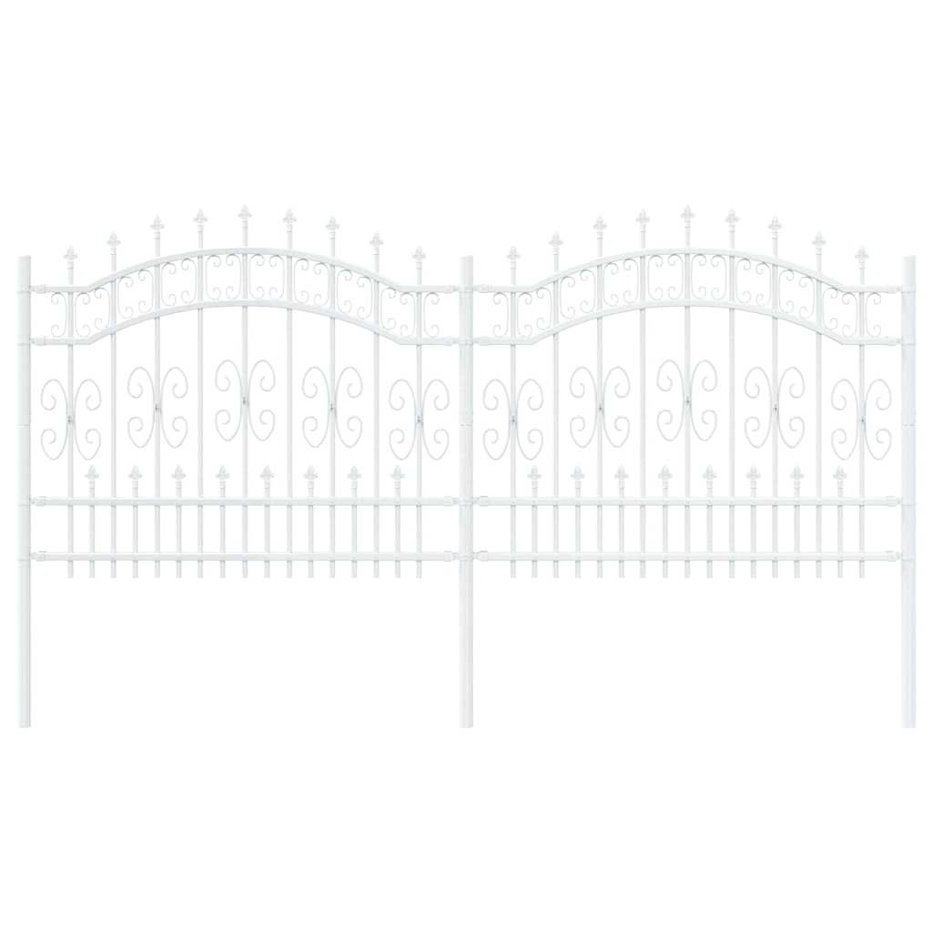 Garden Fence KAMPEN 240 X 140 Cm Mesh Powder Coated Steel