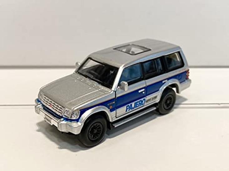 

BM CREATIONS X TINY Mitsubishi Pajero 2-го поколения Синяя полоса Праворульный BMC64B0036 1/64 синий