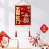 Chinese Year Hanging Decoration Snake Blessing Characters Fu Lucky for Bedroom