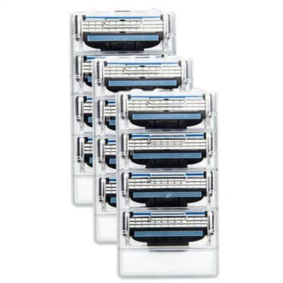 12 Pcs Blade Men Shaving Cassettes Shaving Replaceable Razor Blades