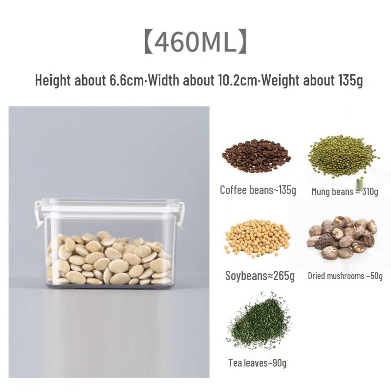 

Transparent Square Plastic Food Storage Container