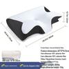 Cross-Border Butterfly Memory Foam Neck Support Pillow - Cervical & High-Profile Design with Slow-Rebound Feature