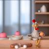 Eye Catching Resin Roosters Figurine Creative Garden Decors Durable Weather Resistant For Outdoors Indoor Space