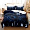 Alien Bedding Set Single Twin Full Queen King Size Bed Set Aldult Kid Bedroom Duvetcover Sets 3D Xenomorph Bed Sheet Set