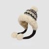 Women S Winter Large Size Knit Earmuff Warm Hat