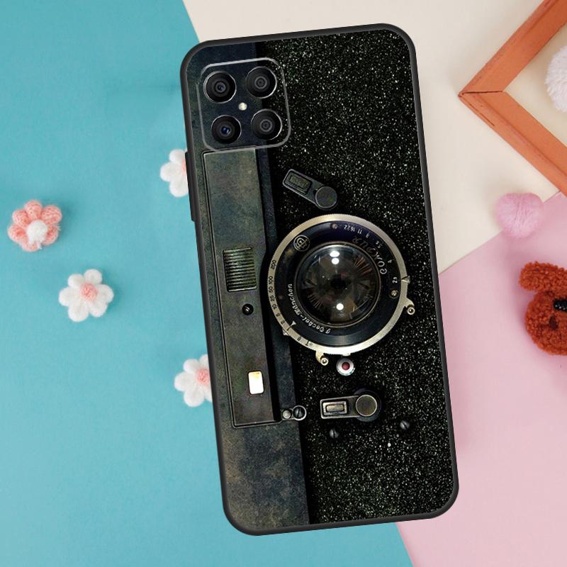 Retro Classic Vintage Camera Case For Honor 200 Pro 50 70 90 X9a X8a X8 X9 X8b X9c X9b Honor Magic 7 5 6 Lite Pro Cover