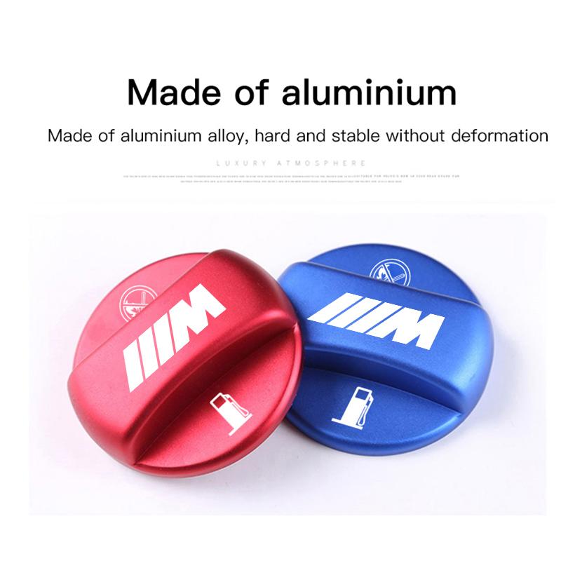 Car Oil Tank Protect Cover Fuel Tank Decorate Cap Accessories  For BMW X1 X2 X3 X5 X4 X6 X7 I3 I4 E46 E90 E60 F30 F10 G30 G20 G3