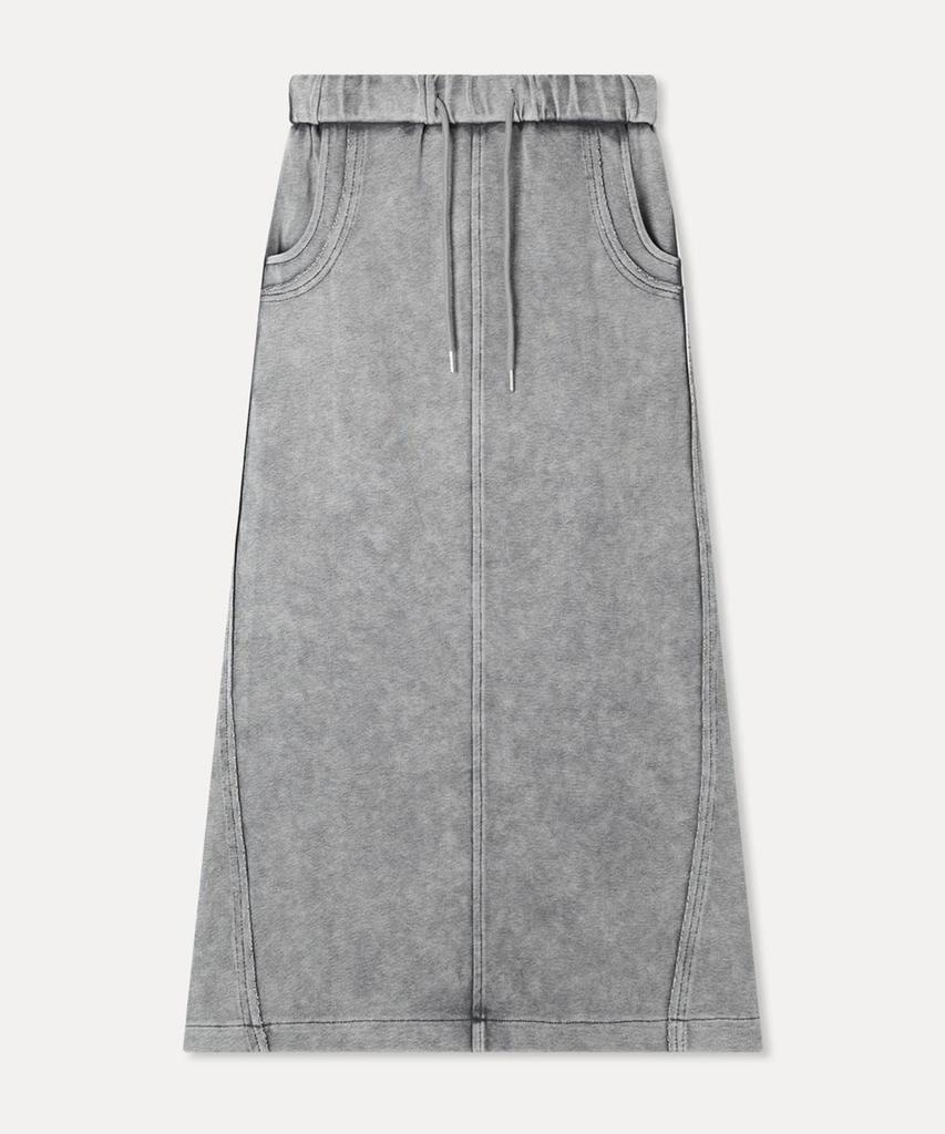 MIXXO Washed Elastic Skirt_Miwwmg93Ss