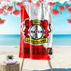 Custom Name Bayer 04 Leverkusen Print Beach Towel, Large Soft Quick Dry Towel for Beach Camping Swimming_xia