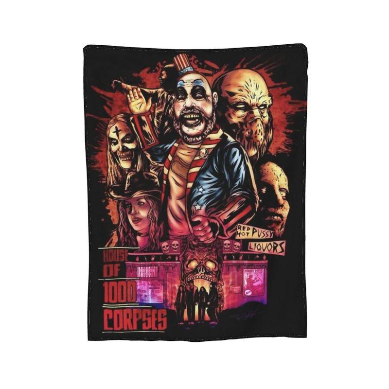 Halloween Themed Blanket Soft And Warm Flannel Blanket Office Travel Blanket Blanket