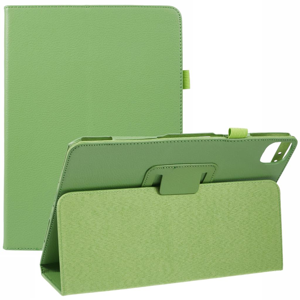 For iPad Air 13 (2025)/(2024) Case Bi-Fold Stand PU Leather Litchi Texture Tablet Cover