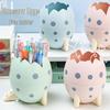 Dinosaur Egg Desktop Pen Holder – Large Capacity and Multi-functional Compact Storage Bin