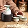 Japanese Style Ceramic Sake Warming Set