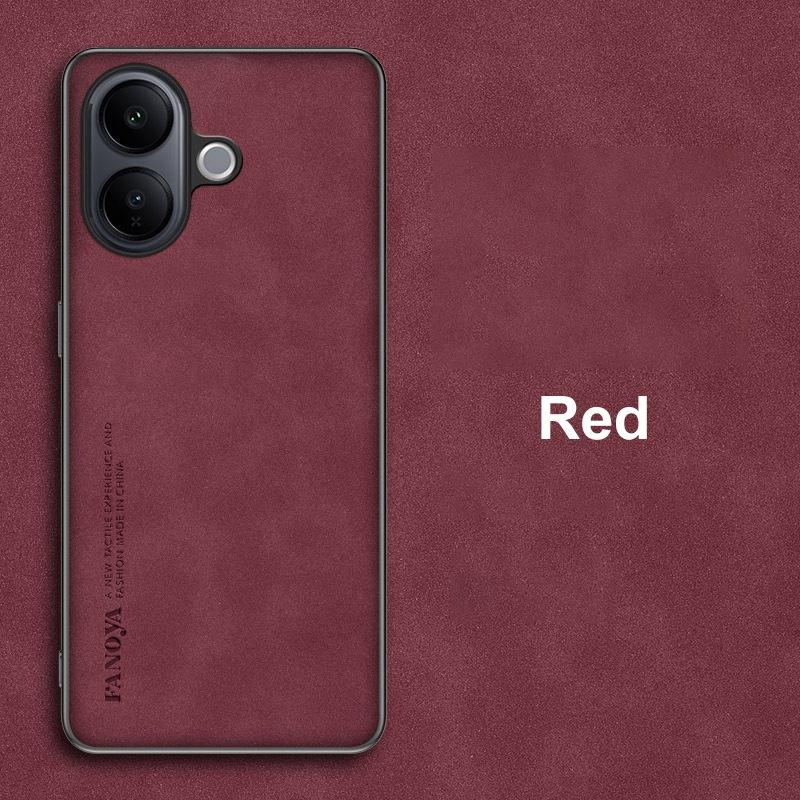 For Vivo V60 Lite Case Luxury PU Leather Phone Case For Vivo V60 Lite 5G V60Lite Back Cover Silicone Shockproof Full Protection