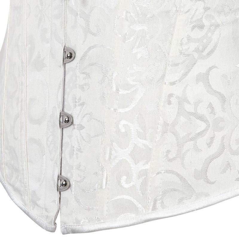Women's Gothc Sexy Lingerie with Adjustable Belt Elegant Top Bustier Lace Corset Fashion Lace Bustier