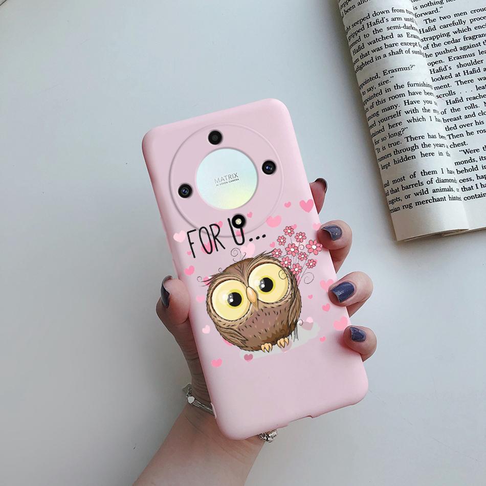 Case For Honor X9a X9b 5G Cover Silicone Soft Fashion Flower Back Shell Coque For Honor X9a X9b X9 a X 9 B 2023 Phone Case Funda