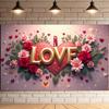 Photography Props Banner Engagement Banner Wedding Backdrop Photography Background Decoration For Wedding Couples' Celebrations
