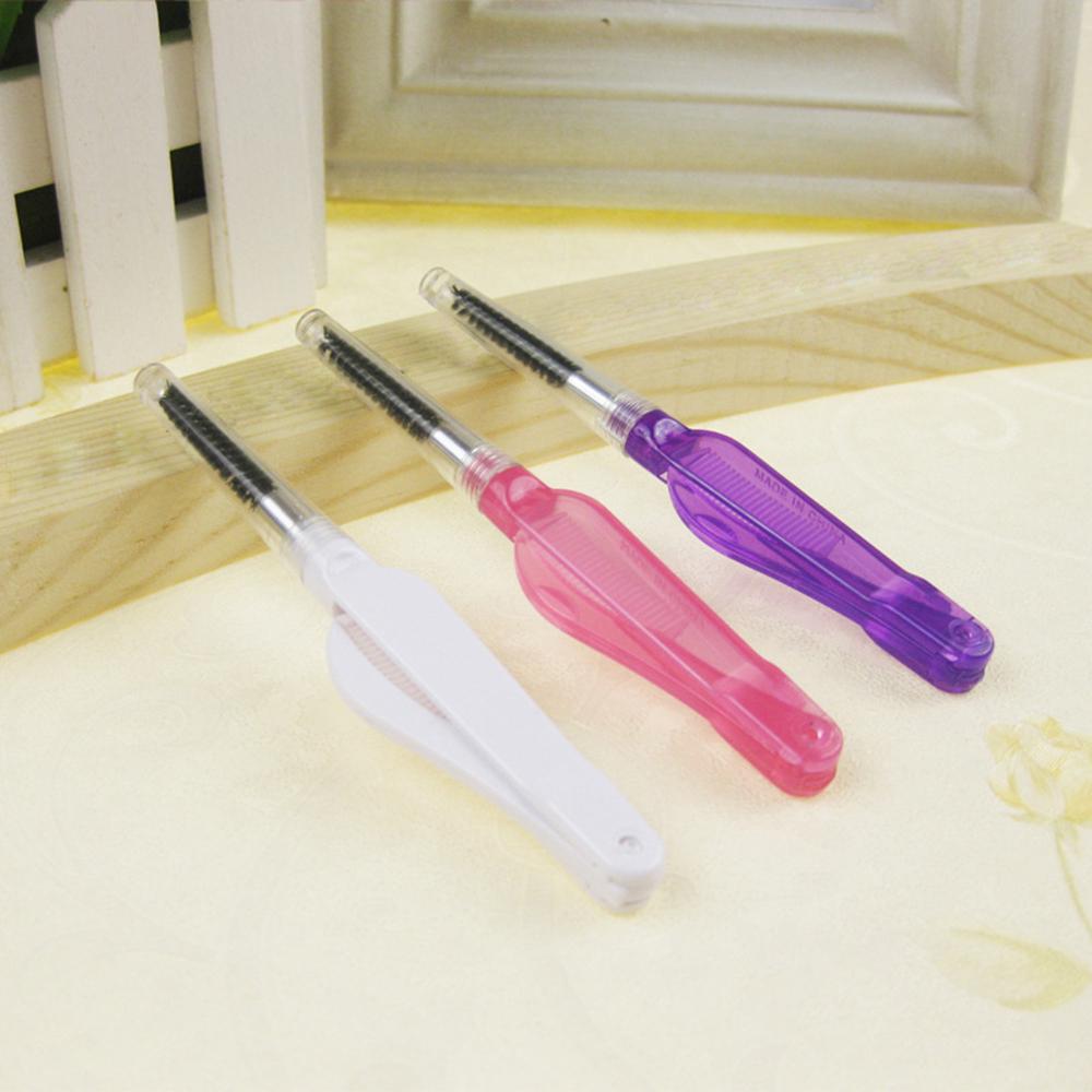 1* Fashion Duo Plast Kamborste Lash Ögonbryn Ögonfrans Kosmetiska Makeup Verktyg