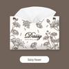Floral Oil Painting Tissue Box
