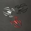 Universal 3D Metal Car Stickers Spider Car Logo Chrome Badge Auto Emblem Decal Car Styling Decoration Auto Exterior Accessories