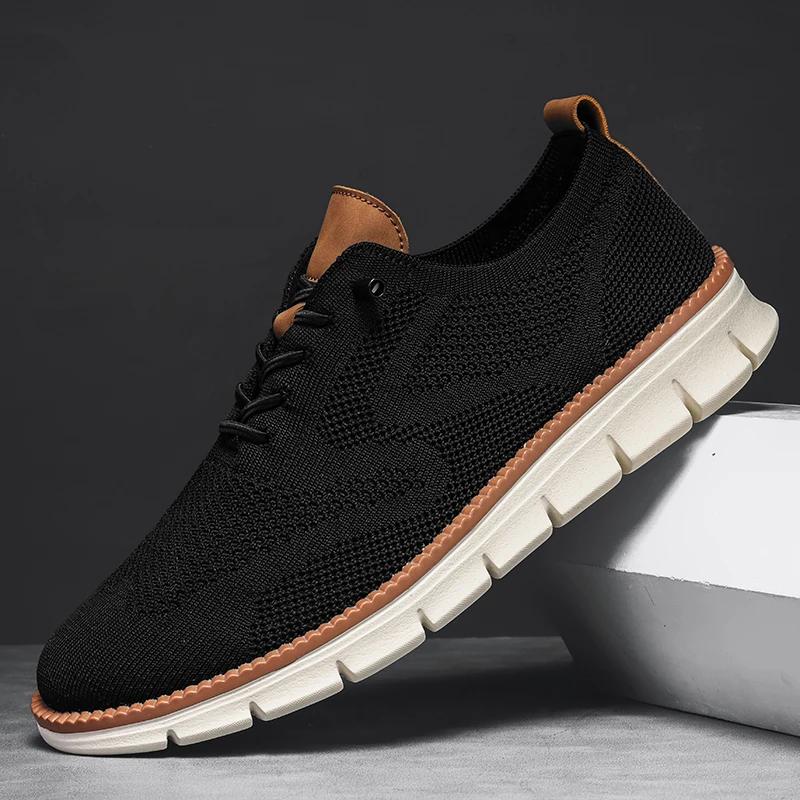 Herren Breeze Schuhe Lässige Stilvolle Oxfords Mode Formell Business Walking Schuhe für Herren Rutschfeste Kleider-Sneaker Wearbreeze