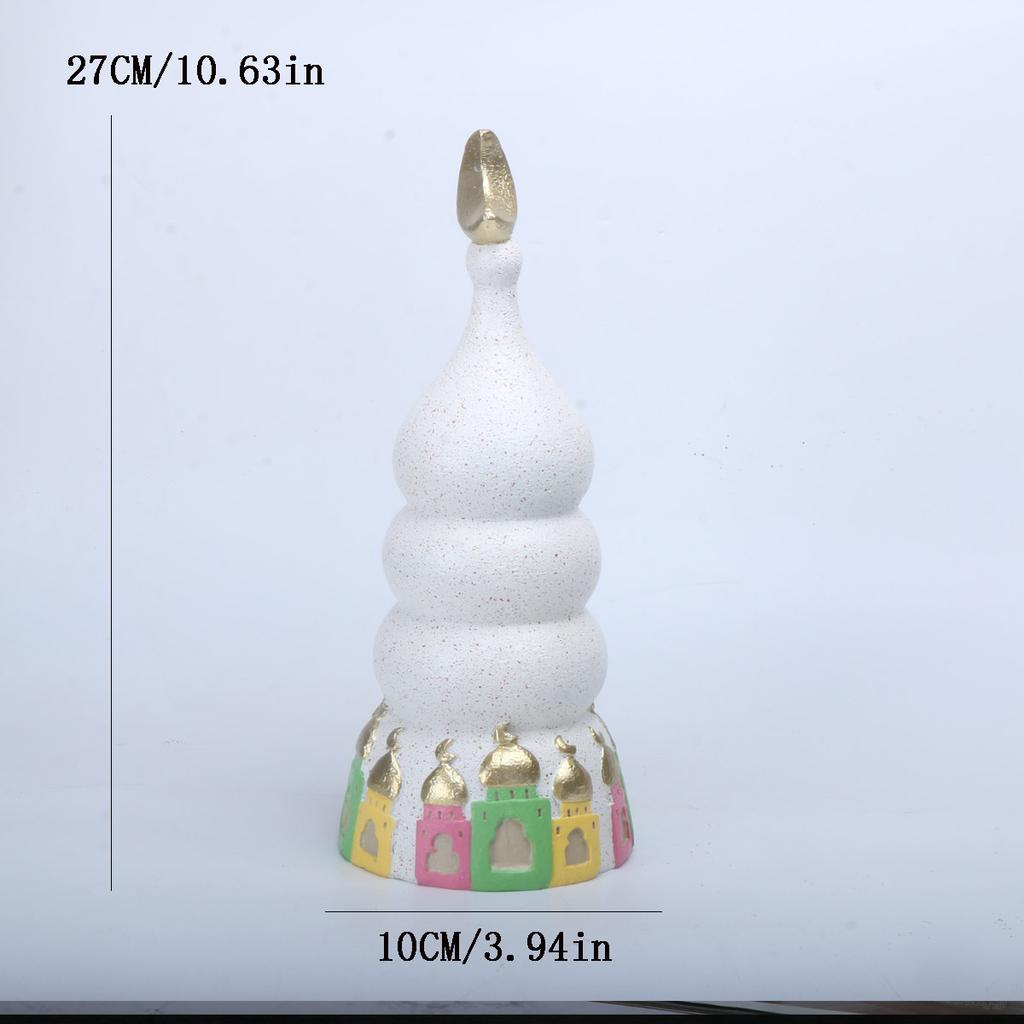 1 PC Ramadan Muslim Kaaba Dome Mosque Islamic Desktop Ornament Table Crafts Gifts
